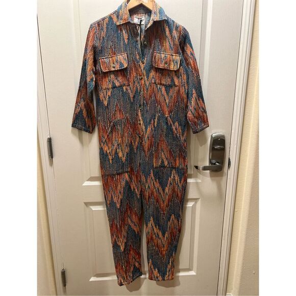 KASAI SIFNOS RUFFLE DRESS | ORANGE/PINK - Picture 2 of 5